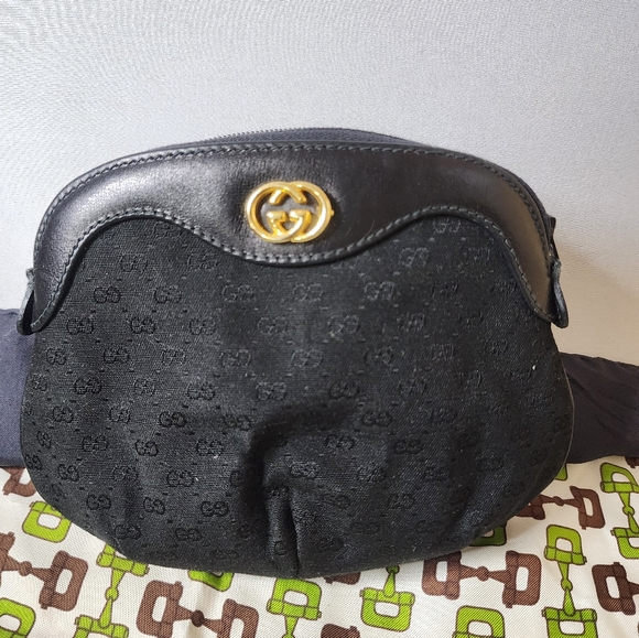 Gucci clutch black gold hardware - Picture 9 of 15